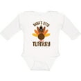 thumbnail image 3 of Inktastic Thanksgiving Nana Little Turkey Boys or Girls Long Sleeve Baby Bodysuit, 3 of 5