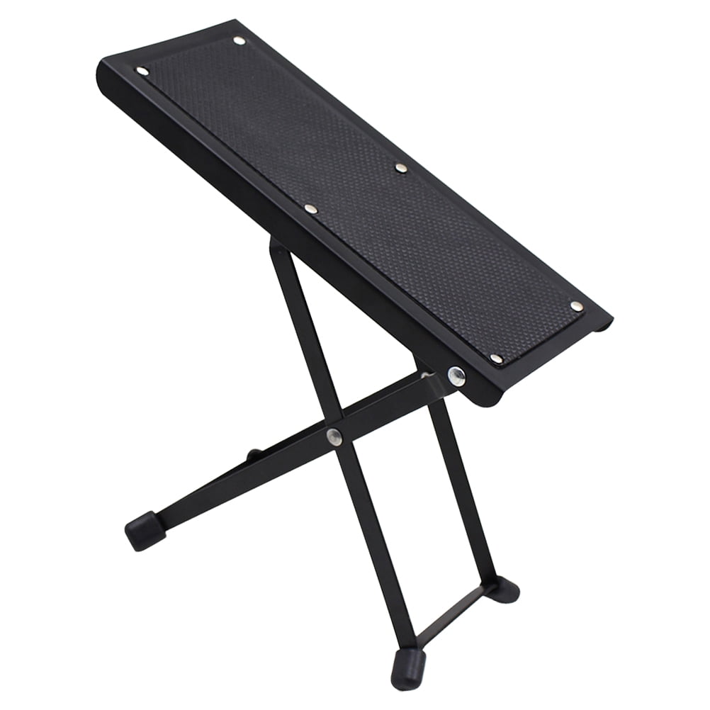 HEMOTON Guitar Foot Stool Foldable for Classical Acoustic Guitarists with Ergonomic Support .5x12x7 inches