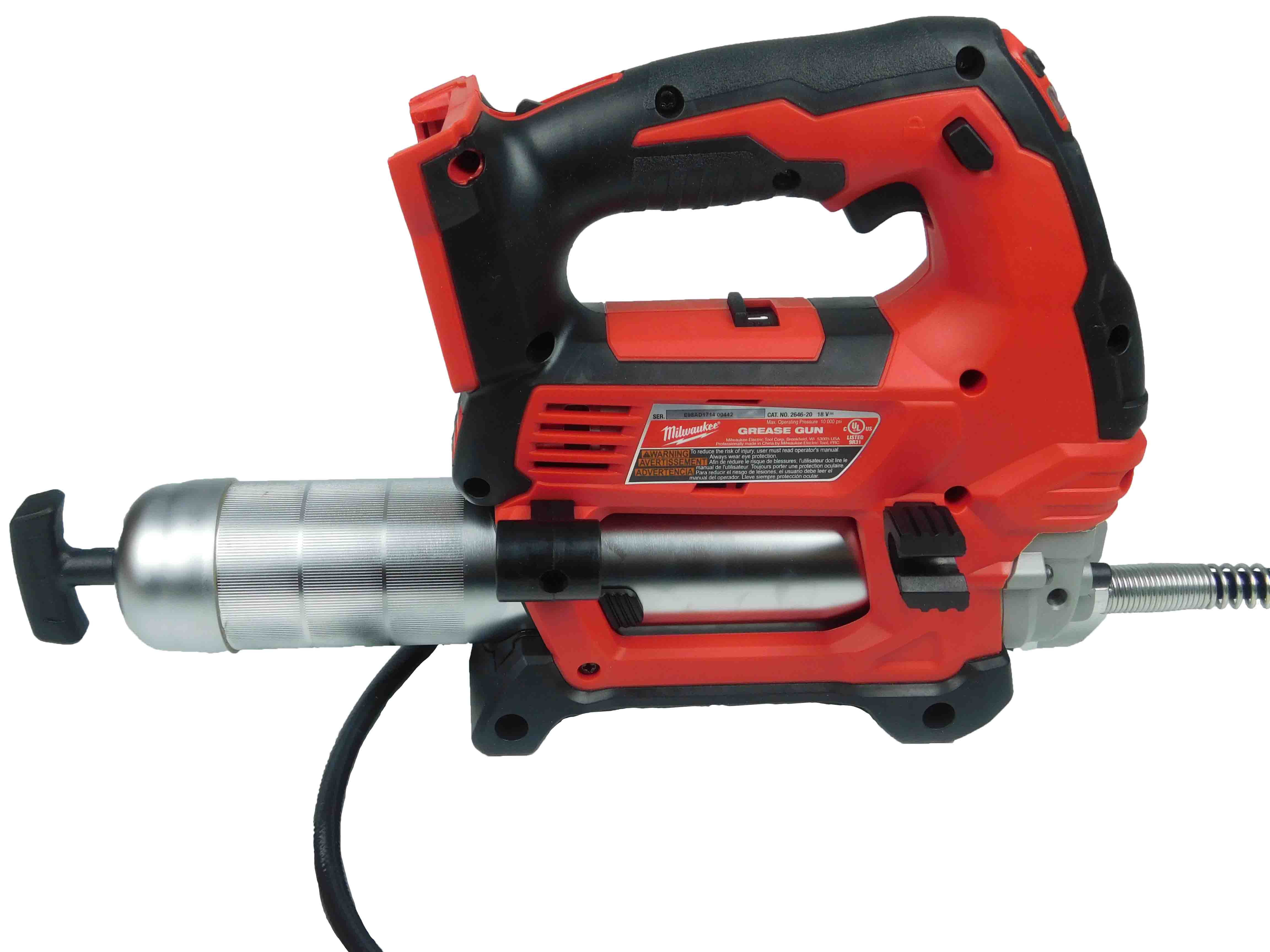 Milwaukee 2646-20 M18 18V 2-Speed Cordless Grease Gun (Bare Tool)