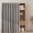 Gray, variant on Closet Curtain for Open Closet, Sheer Pleated Doorway Curtains for Kitchen Laundry Door, Privacy Closet Curtain Dust-Proof Window Shades for Storage Room Bedroom Living Room