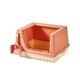 thumbnail image 1 of Caja de arena para gatos con bandeja inferior desmontable semicerrada con pala pulida Naranja L, 1 of 9