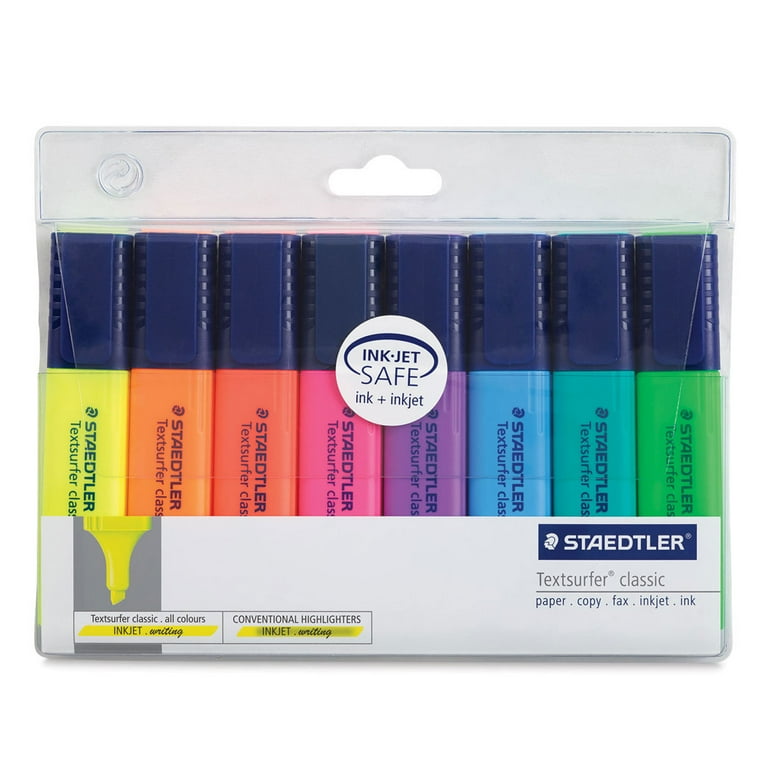 Staedtler Textsurfer Classic Highlighters Assorted Colors, Set
