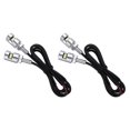thumbnail image 1 of 4x Chrome 5630 Motorcycle Screw Bolt Lamp Car Universal License Plate Light 12v, 1 of 5