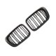 thumbnail image 1 of Riwesomey 1 par de parrillas de coche parachoques delantero parrillas de plástico reemplazo de parrillas de riñón para E46 Automoción decorativa y accesorios No.02, 1 of 8