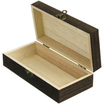 Melantax Rectangular Gift Storage Box Storage Box Jewelry Bracelet Exquisite Wooden Box