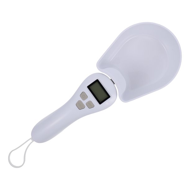 EeaseMX Cuchara medidora electrónica para comida de mascotas, práctica y práctica, suministros de alimentación