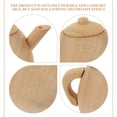 thumbnail image 5 of WASHWEPE 1 Ensemble Mini Thé en Bois Kaki Jouet pour Enfants de 1 à 6 Ans Jeu Réaliste et Réaliste, 5 of 5
