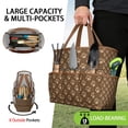 thumbnail image 2 of Garden Tool Bag,Paw Prints Garden Tool Organizer,Garden Gifts,Waterproof Multi-Pocket Garden Tool Storage 11.8x5.5x11.4 Inch(Tools NOT Included), 2 of 6