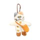 thumbnail image 3 of Llavero de peluche de gato, bonito llavero de muñeca artesanal para bodas, regalos de viaje para mujeres Marrón, 3 of 8