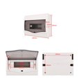 thumbnail image 3 of Moyic Electrical Distribution Boxes 2-4/3-6/5-8/9-12/7-10/13-16 Surface Mounted Case Wire Lighting Home Circuit Breaker Indoor Accesorios para electrodomésticos Blanco 180x240x90mm Moyic WJ3074-04, 3 of 6