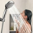 thumbnail image 7 of Luxury Shower Head, Chrome Finish With Magnetic Docking, PowerPulse Massage For Unmatched Relaxation, Detachable Head, Flexible Metal Hose, Water-Saving Performance. P004, 7 of 7