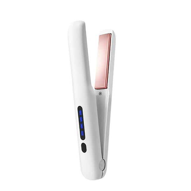 Lisseur de Cheveux Sans Fil Rechargeable pour Hommes et Femmes Mini Lisseur