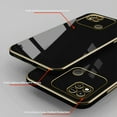 thumbnail image 4 of Compatible with Redmi 10A Case for Women, Ultra Soft Shockproof Cute Plating Electroplate Protective Case TPU Bumper Phone Case for Xiaomi Redmi 10A (Black), 4 of 6