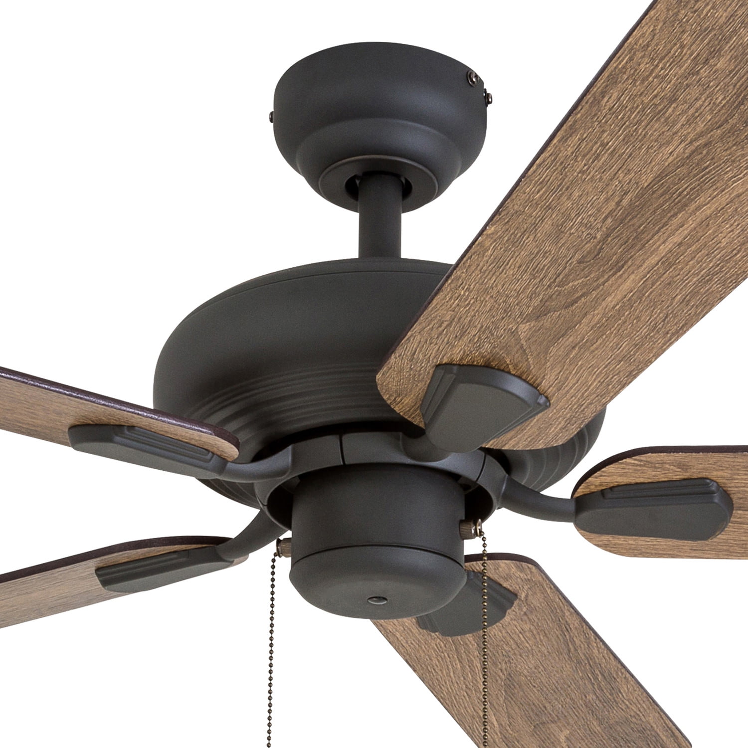 Prominence Home 50751-35 Russwood Traditional 42-Inch Aged Bronze Indoor Ceiling Fan, Barnwood/Tumbleweed Blades and 3 speed remote - 1