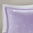 thumbnail image 4 of Gracie Mills Elysia Plush Comforter Set Twin Pink Metallic Heart GRACE-11234, 4 of 5