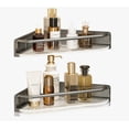 thumbnail image 1 of 2 Estante De Almacenamiento De Esquina Para Baño Y Jaboneras Modelo Gris, 1 of 4