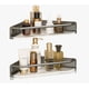 thumbnail image 1 of 2 Estante De Almacenamiento De Esquina Para Baño Y Jaboneras Modelo Gris, 1 of 4