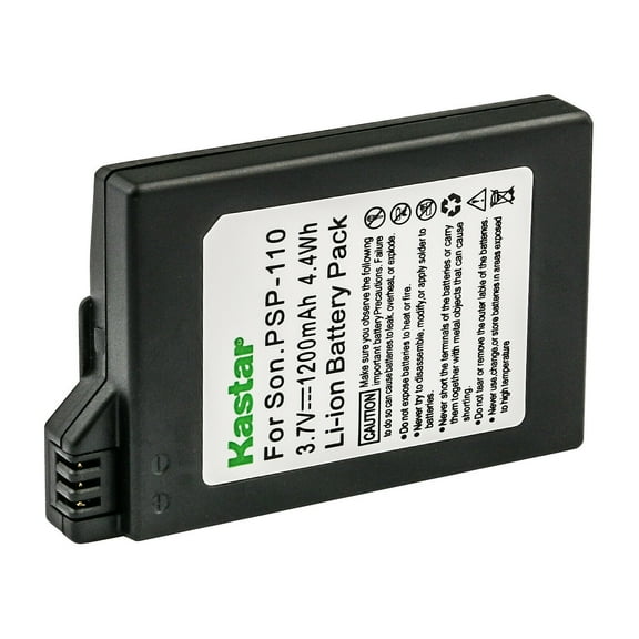 Kastar 1-Pack Battery Replacement for Sony PSP-S110, PSPS110 Battery, Sony PSP 2000, PSP 2001, PSP 2002, PSP 2003, PSP 2004, PSP 2005, PSP 2006, PSP 2007, PSP 2008, PSP 2009, PSP 2010, PSP 3000