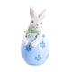 thumbnail image 2 of Figura de conejito de Pascua, estatua de conejo de primavera, adorno decorativo de mesa para rosa azul, 2 of 9