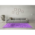 thumbnail image 3 of Ahgly Company Indoor Rectangle Oriental Purple Industrial Area Rugs, 5' x 8', 3 of 4