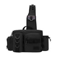 thumbnail image 1 of Aparejos de pesca Crossbody Nylon Al Aire Libre Bsvklp Cintura negro, 1 of 6