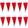 thumbnail image 3 of 20 UNIDS Botella de Vino de Navidad Diseño de Sombrero Cuchillos Bolsas para Tenedores Soportes de Vajilla No Tejidos Bolsas de Almacenamiento de Cubiertos Set para Decoración de Fiesta, 3 of 5