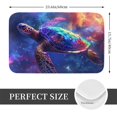 thumbnail image 2 of Balery Starry Sky Turtle Felpudo de franela, resistente a las manchas y a la decoloración, para uso interior y exterior, fácil de limpiar, 40 x 60 cm, 2 of 7
