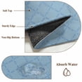 thumbnail image 6 of Large Area Rugs for Living Room Bedroom, Haze Blue Plaid 8'x10' Rug Washable Carpet Runner Indoor Outdoor, Farmhouse Modern Abstract Striped Non Slip Floor Mats Rug for Kitchen, Patio, 6 of 8