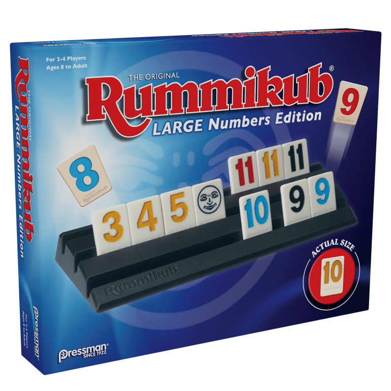 Pressman Rummikub Large Number Edition Tile Game photo 4