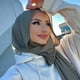 thumbnail image 3 of Muslim Chiffon Hijab Scarf Women Long Solid Color Head Wrap For Women Hijabs Scarves Ladies Muslim Veil Jersey Hijabs, 3 of 5