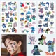 thumbnail image 2 of 5 piezas Disney Stitch Mickey Mouse Frozen pegatinas de tatuaje mágico figura de acción superhéroes dibujos animados niños niñas regalos de cumpleaños juguete, 2 of 5