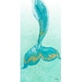 thumbnail image 2 of Medley, Elizabeth 11x18 Gold Ornate Wood Framed with Double Matting Museum Art Print Titled - Sparkle Mermaid Tail, 2 of 4