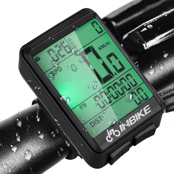 Bike Computer, EEEkit 2.1" LCD Large Backlight Bicycle Speedometer, Waterproof Wireless Cycle