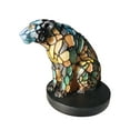 thumbnail image 2 of Herrnalise Dream Animal Table Lamp,Retro Painting Bohemian Resin Decorative Bedside Lamp,Stained Resin Animal Series Night Light Bedside Bedroom Decoration for Animal Lover Christmas Gift(Leopard), 2 of 8