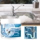 thumbnail image 4 of Limpiador potente de fregaderos y desagües en polvo | Eliminador de obstrucciones de acción rápida para cabello, grasa y comida | Paquete de 2 destapadores de desagües para cocina y baño, 4 of 6