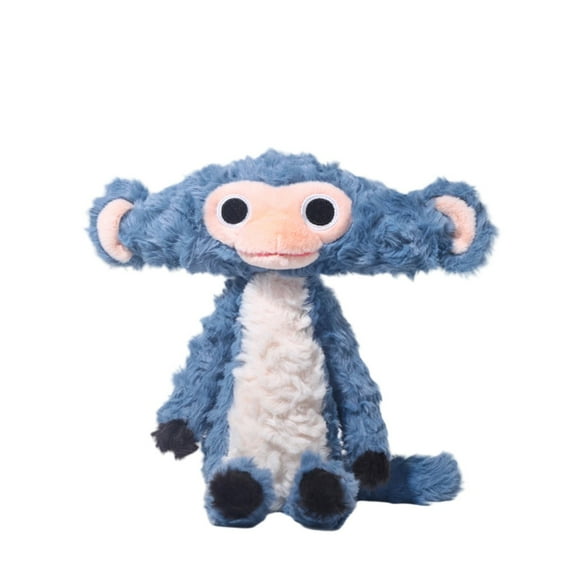 Sitting Monkey Stuffed Animal, Long Tail Plush Toy with Pp Filling, Soft And Comforting Decorative Plush for Home, Office, Or Nursery, 1 Fun Deva Fox Brothers Plush Toy