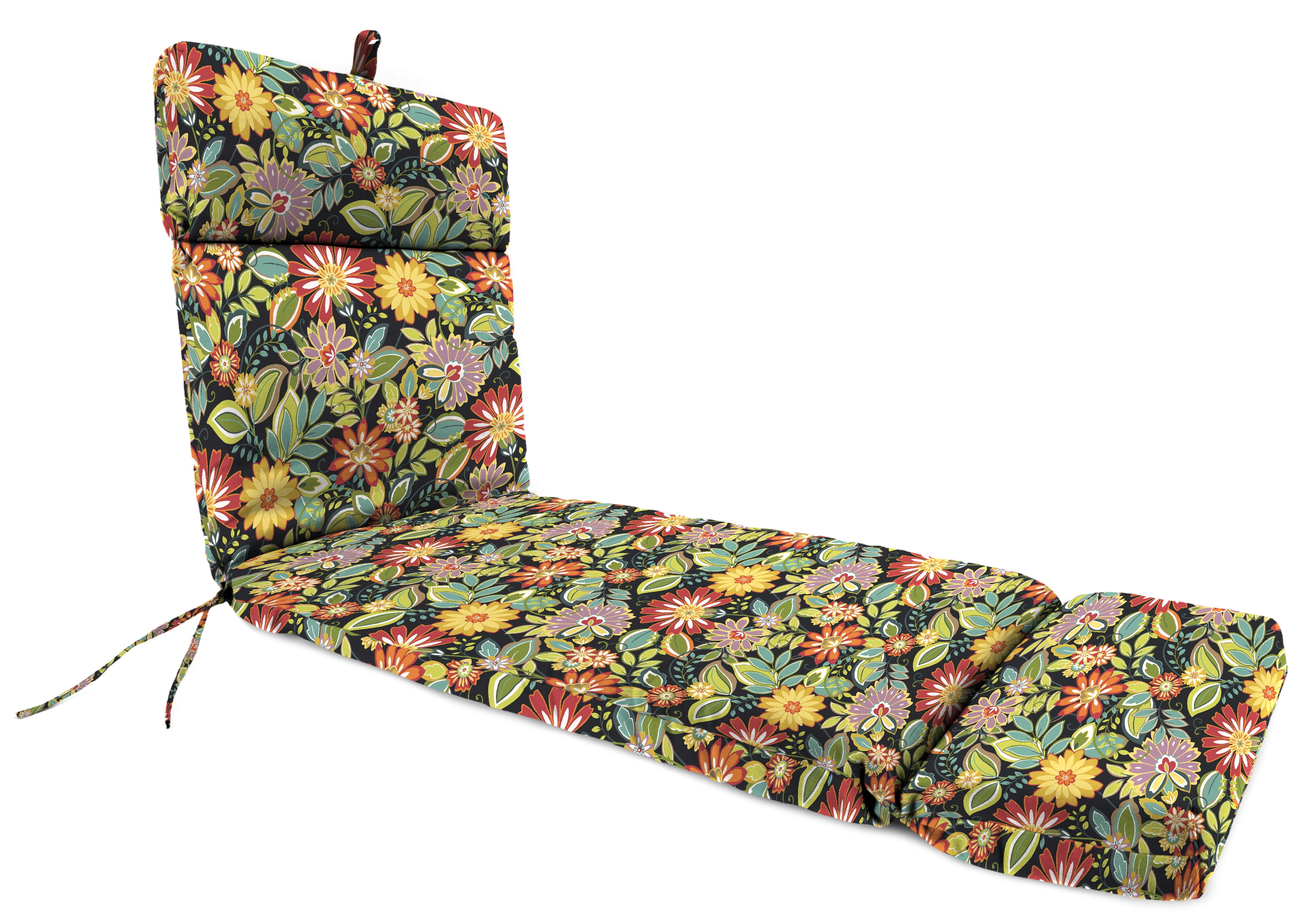 Outdoor 22" x 72" x 4" Chaise Cushion