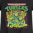 thumbnail image 3 of Teenage Mutant Ninja Turtles  - 90s Logo - Toddler & Youth Girls Short Sleeve Graphic T-Shirt, 3 of 5