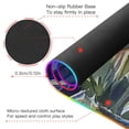 thumbnail image 4 of Watercolor Colorful Lavender RGB Gaming Mouse Pad Large Keyboard Mat Rubber Base 13 Light Modes, 4 of 6