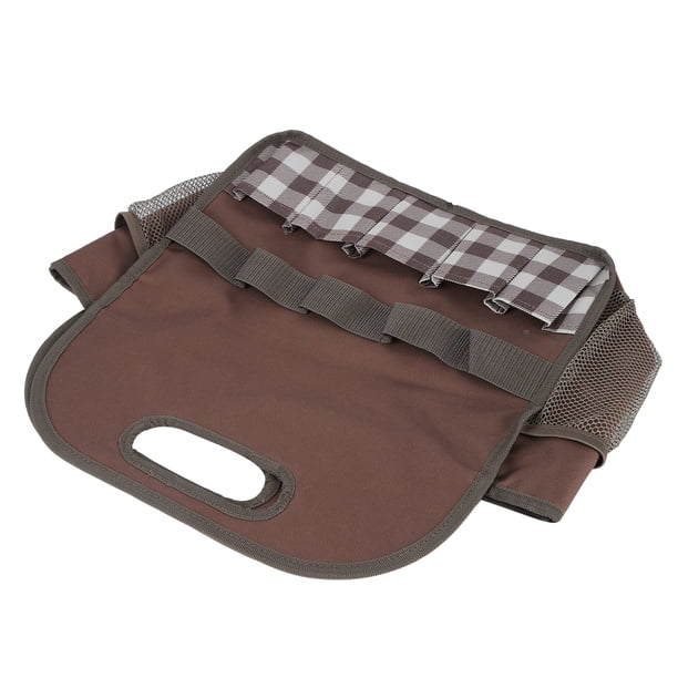Bolsa para herramientas de ferretería, bolsa para herramientas portátil de 600 D, bolsa para herramientas con múltiples bolsillos, portaherramientas para jardín, diseñada para la perfección