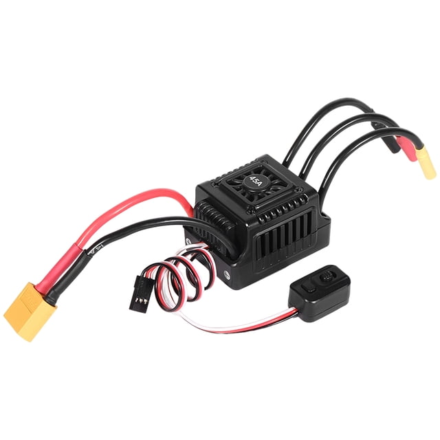 Herramientas actualización ESC 45A RC sin escobillas 2-3S impermeables para camión coche 1/10