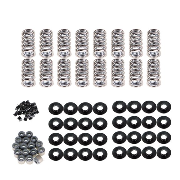 LABLT Dual Valve Springs Kit with Retainers Replacement for LS LS1 LS2 LS3 LS4 LS6 LQ4 LQ9 4.8 5.3 6.0 6.2 Engines SK001S