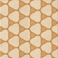 thumbnail image 1 of Ahgly Company Machine Washable Indoor Square Transitional Golden Blonde Gold Area Rugs, 6' Square, 1 of 7