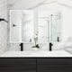 thumbnail image 4 of Moldura adhesiva Uxcell para paredes 0.6" x 16 ft moldura flexible de espejo blanca, 4 of 7
