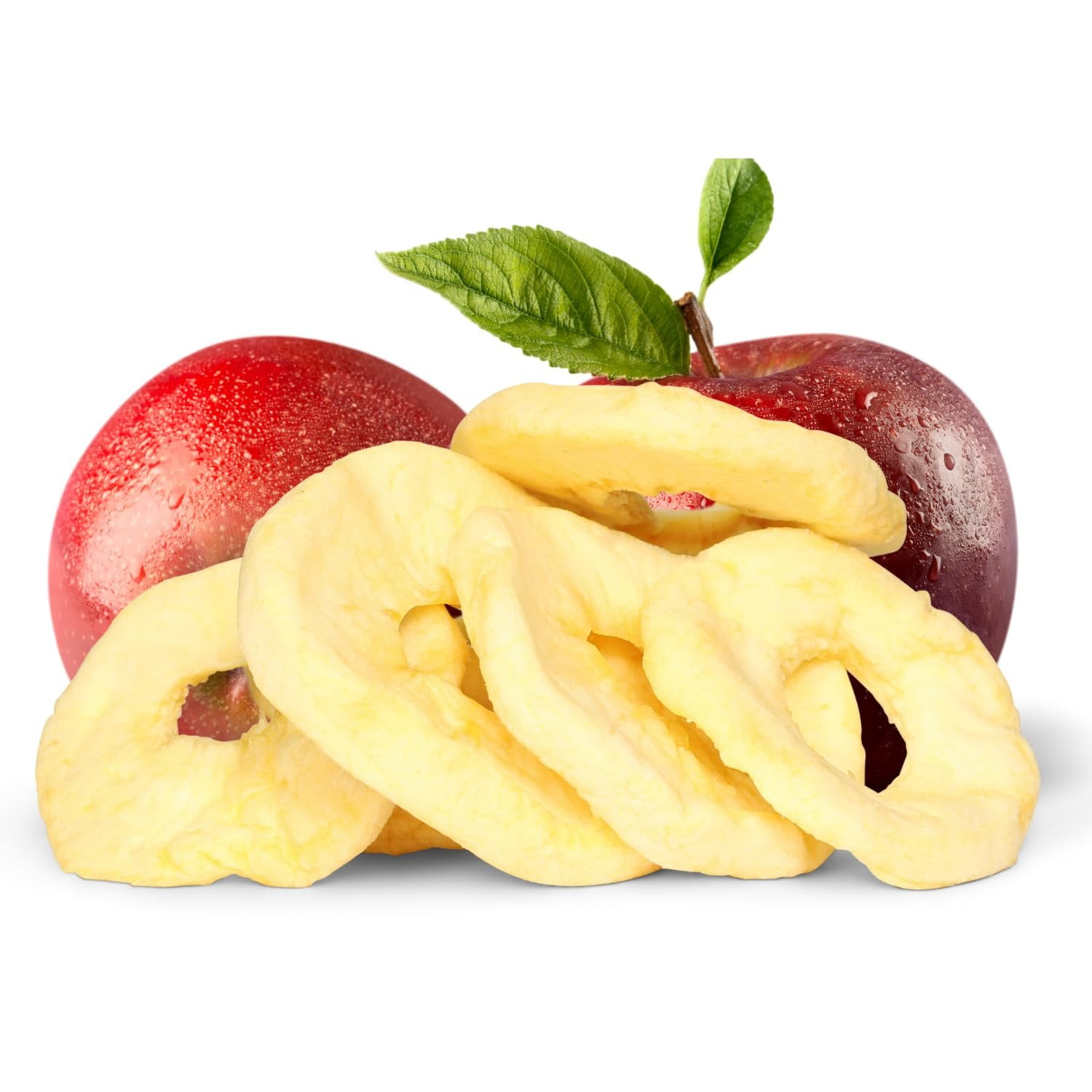 Dried Apple Rings by Its Delish, 24 OZ Jumbo Container  Soft Moist Apple Rings - No Sugar Added  Unsweetened Dried Apples Slices Fruit Snacks  Vegan, Kosher
