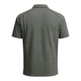 thumbnail image 6 of Zimjoy Men's Cotton Polo Shirts 3-Button Henley Neck Short Sleeve T Shirts Summer Casual Classic Tops, Dark Gray M, 6 of 6