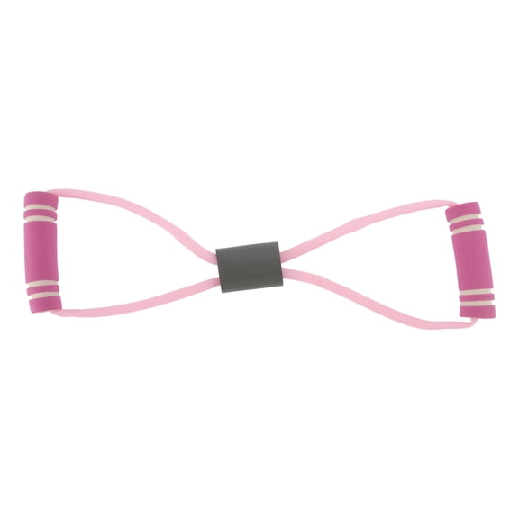 Unique Bargains Durable 8 Shaped Yoga Stretch Band 14 17x3 74 1 Pc Pink