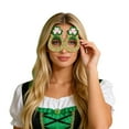 thumbnail image 5 of KKBOTIVE St. Patrick's Day Party Glasses Novelty Shamrock Eyewear for Festive Prom Celebration, Light Yellow One Size, 5 of 5