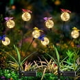 thumbnail image 1 of Solar Garden Lights Outdoor, Waterproof Butterfly Landscape Lighting, Solar Powered Stake Lights with Swaying Design, Automatic LED Path Lights for Yard Patio Pathway, Ambient Lawn Backyard Decor, 1 of 7