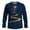 Blue, variant on Christmas Tees For Men Crew Neck Xmas Graphic Print Long Sleeve Pullover Casual Stylish Holiday Funny Tops (XL, Blue-C)